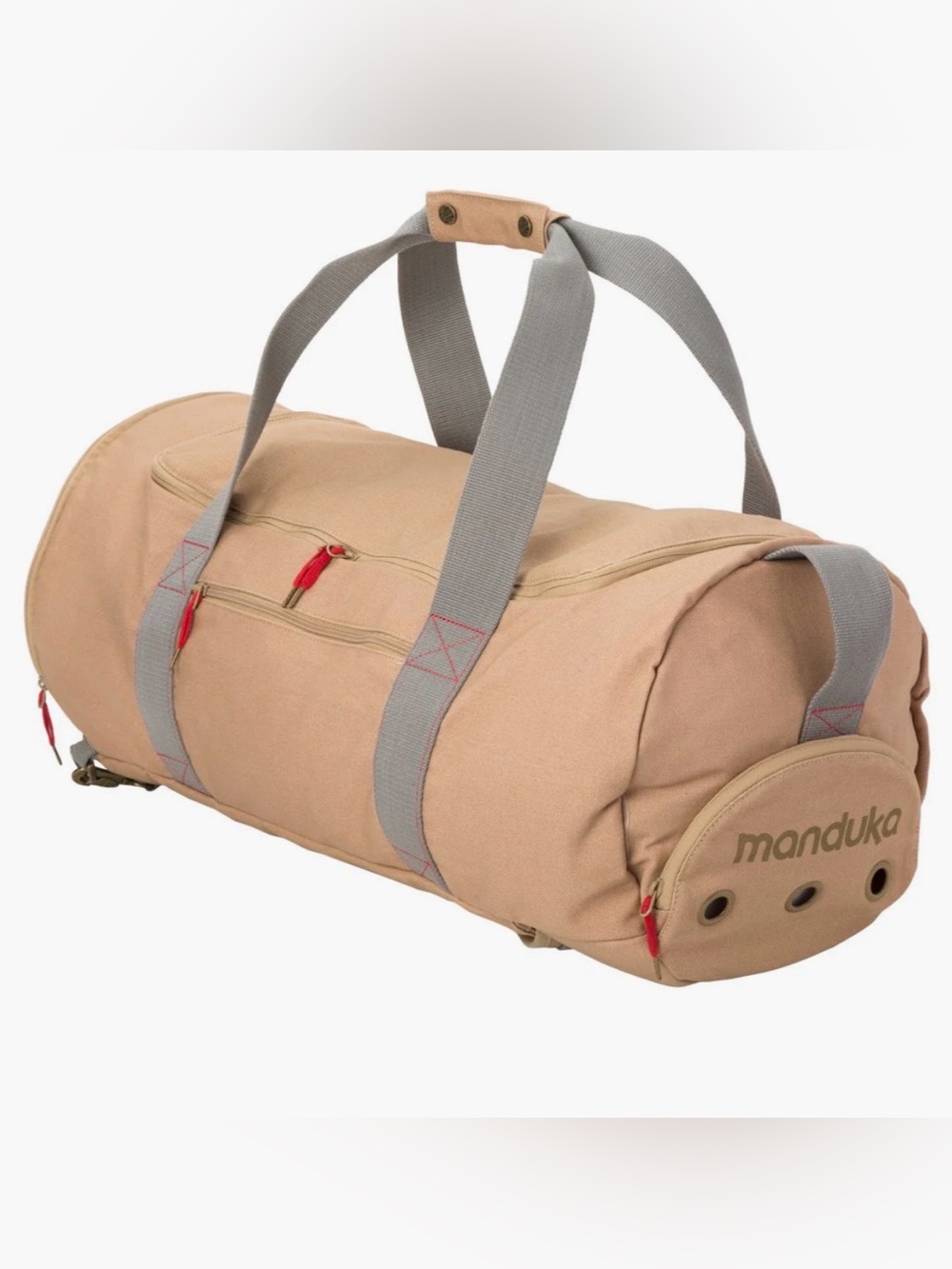 Manduka Duffel Bag Canvas Weekend Gym Bag Yoga Roadtripper Convertible backpack